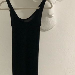 Vince Scoop Neck Black Tank Sz XS